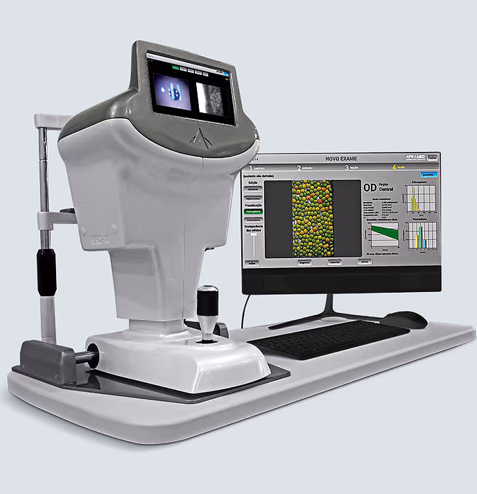 microscópio especular apramed