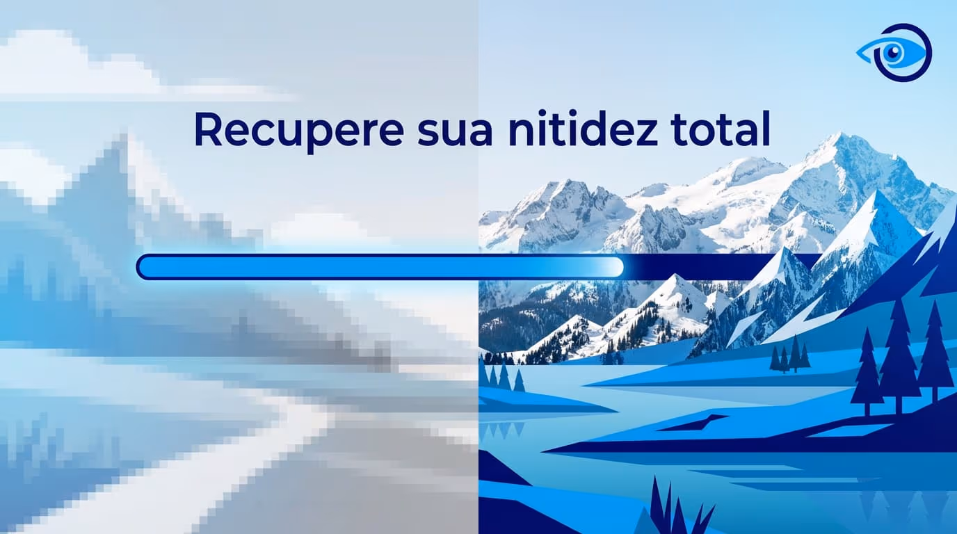 Banner da Ortolan Oftalmologia: 'Recupere sua nitidez total' — cirurgia refrativa moderna (PRK, LASIK, SMILE e ICL) conduzida pela equipe formada na USP.