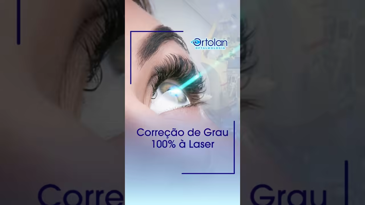 Correção a laser de miopia, astigmatismo e hipermetropia